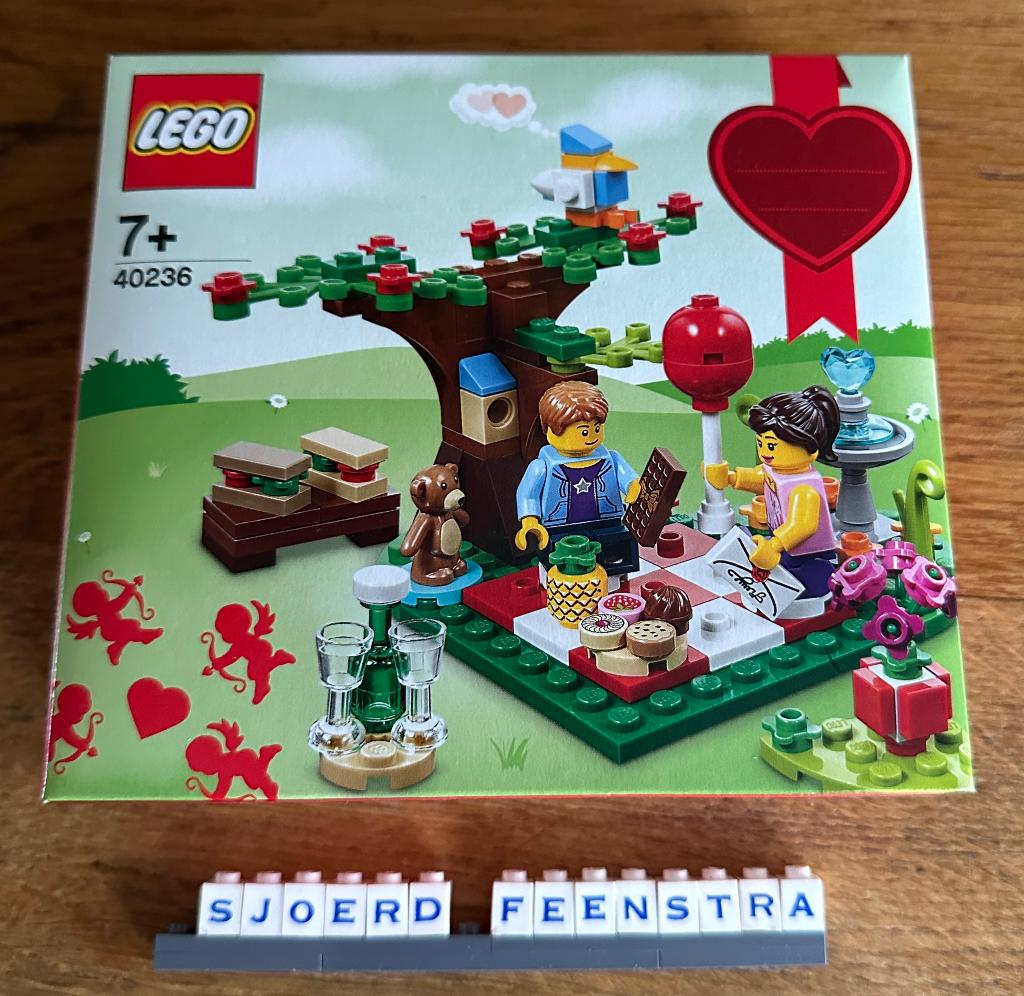 LEGO 40236 Romantische Valentijnsdag picknick (nieuw), Ophalen, Nieuw, Complete set, Lego