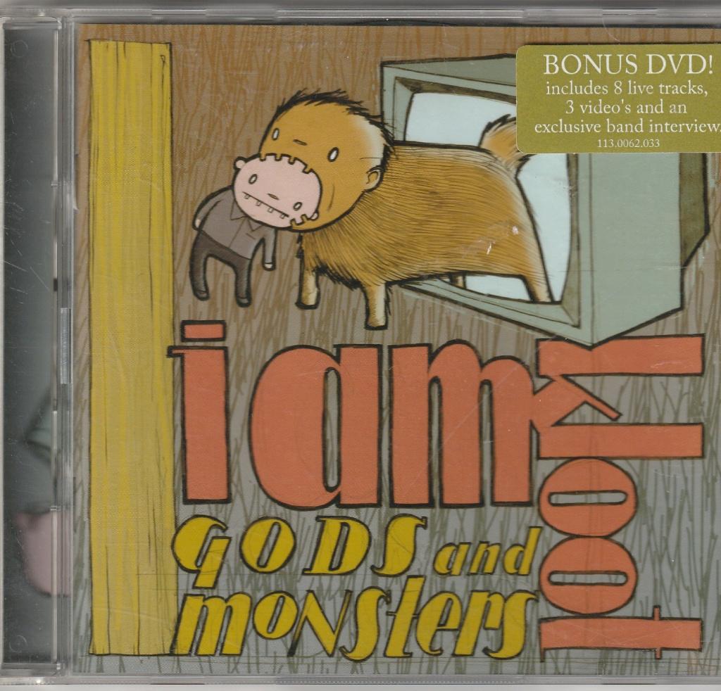 Gods and Monsters I am Kloot ( cd +DVD ), Ophalen of Verzenden, Zo goed als nieuw, Poprock