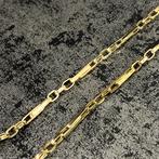 14k gouden ketting Monte Carlo 60 cm, Gebruikt, Ophalen of Verzenden