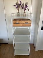 2x IKEA JONAXEL stellingkasten - Wit, Huis en Inrichting, Ophalen, Gebruikt