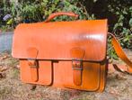 Ruitertassen Boekentas - Zo Goed Als Nieuw!, Sieraden, Tassen en Uiterlijk, Tassen | Schooltassen, 30 tot 40 cm, Bruin, Overige typen