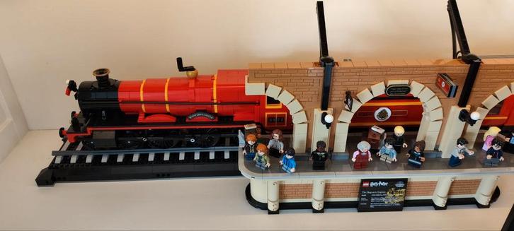 Lego 76405 Harry Potter trein, Kinderen en Baby's, Speelgoed | Duplo en Lego, Zo goed als nieuw, Lego, Complete set, Ophalen of Verzenden