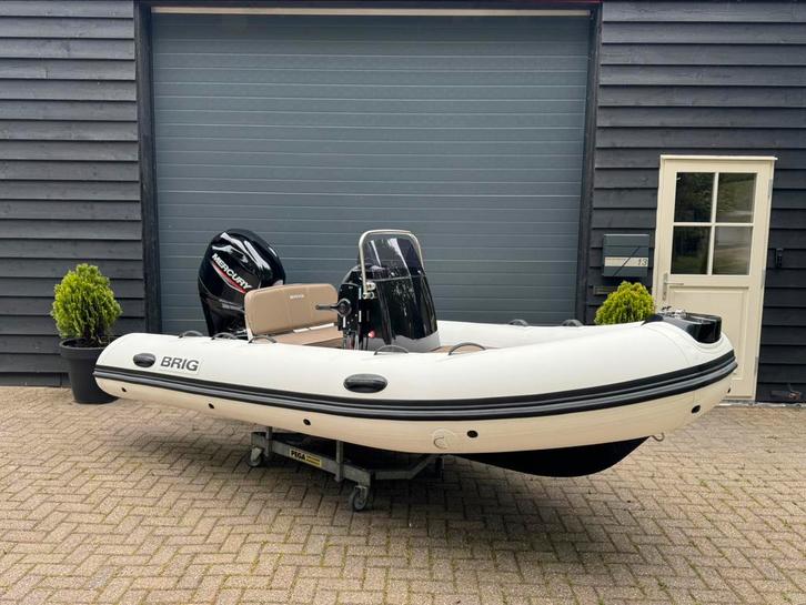 Brig Rib F400L Deluxe incl Mercury 50pk nieuw!, Watersport en Boten, Rubberboten, Nieuw, Overige merken, Overige materialen, Minder dan 70 pk