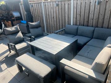 Garden Impressions Loungeset met 2 Stoelen en Bankje beschikbaar voor biedingen