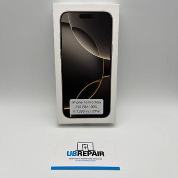 Apple iPhone 16 Pro Max 256GB Naturel titanium NIEUW beschikbaar voor biedingen