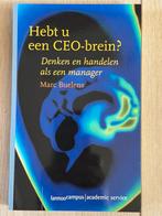 Hebt u een CEO-brein? - Marc Buelens, Ophalen of Verzenden, Zo goed als nieuw