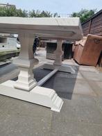 Massieve eikenhouten kloostertafel, Huis en Inrichting, Tafels | Eettafels, Gebruikt, 200 cm of meer, Vijf personen of meer, Rechthoekig