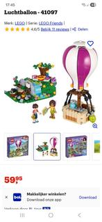 Lego friends heatlake luchtballon, Ophalen of Verzenden, Zo goed als nieuw, Complete set, Lego