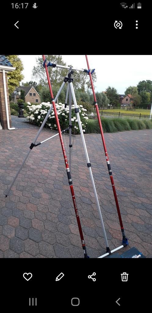 Complete strandset hengels molens strandsteun nieuwe set, Watersport en Boten, Hengelsport | Zeevissen, Nieuw, Complete set, Ophalen