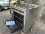 Gasfornuis vijf pits, Witgoed en Apparatuur, Fornuizen, Ophalen, 60 cm of meer, Zo goed als nieuw, Gas