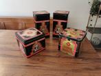 4 douwe egberts blikken, Verzamelen, Blikken, Ophalen, Gebruikt, Koffie, Douwe Egberts