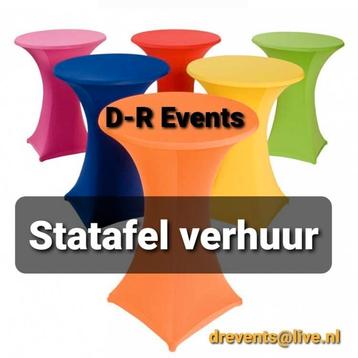 Statafels - Staantafels - Biertafels - Klaptafels Verhuur  beschikbaar voor biedingen