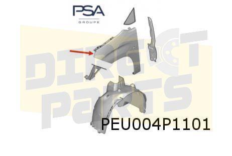 Peugeot Partner (11/18-) voorscherm Links (zonder gaten voor, Auto-onderdelen, Carrosserie en Plaatwerk, Spatbord, Citroën, Fiat