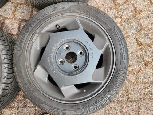 Enkei / Honda 4x100 14 inch, Auto-onderdelen, Banden en Velgen, Banden en Velgen, Zomerbanden, 14 inch, 195 mm, Personenwagen