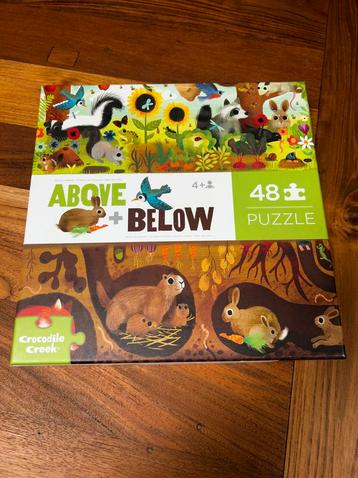 Crocodile Creek Puzzel Above + Below - 48 Stukjes beschikbaar voor biedingen