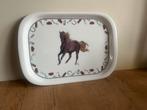 Dienblad met Paardenafbeelding francien, Huis en Inrichting, Woonaccessoires | Dienbladen, Ophalen of Verzenden, Gebruikt, Rechthoekig