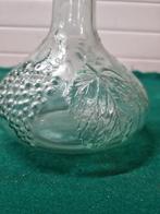 fles karaf vintage met druiven en bladeren, Ophalen of Verzenden, 'T Olde Gre-j, Info@toldegrej.nl, Endepoelstraat 20f Didam