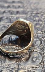 Prachtige 14 karaat zegelring, 20 of groter, Heer, Nieuw, Ophalen of Verzenden