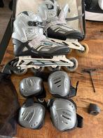 Skeelers maat 43 incl bescherming, Sport en Fitness, Skeelers, Overige merken, Ophalen of Verzenden, Inline skates 4 wielen, Dames