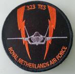 RNLAF KLU 323 SQUADRON F-35A TES PATCH, Verzamelen, Verzenden, Zo goed als nieuw, Patch, Badge of Embleem