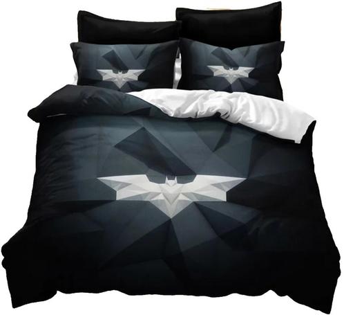 Tweepersoons dekbedovertrek superheld batman fan, Huis en Inrichting, Slaapkamer | Beddengoed, Nieuw, Dekbedovertrek, Eenpersoons