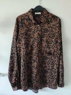 Cotton Club blouse bruin zwart XS 34 nieuw, Kleding | Dames, Blouses en Tunieken, Nieuw, Maat 34 (XS) of kleiner, Cotton Club