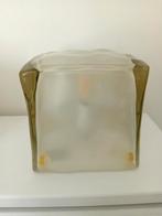 Vintage IKEA Ice Cube Tafellamp, Huis en Inrichting, Lampen | Tafellampen, Gebruikt, Vintage, Ophalen of Verzenden, Glas