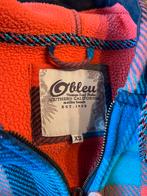 Obleu Fleece Vest XS - Blauw/Oranje, Kleding | Dames, Ophalen of Verzenden, Zo goed als nieuw, Maat 34 (XS) of kleiner, Blauw