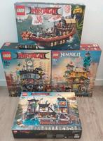 Lego Ninjago 70618, 70620, 70657, 71741 - Nieuw in doos, Nieuw, Complete set, Ophalen of Verzenden, Lego