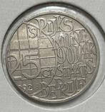 25 cent 90 jaar staatsbedrijf 1902-1992, Ophalen of Verzenden, 25 cent