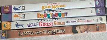 4 Elvis Presley Films DVD's beschikbaar voor biedingen