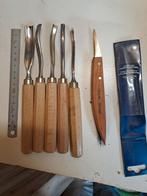 Houtsnijbeitels, Antiek en Kunst, Antiek | Gereedschap en Instrumenten, Ophalen of Verzenden
