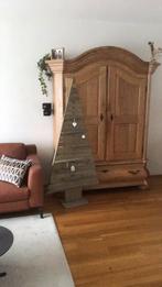 Te koop houten kerstboom om zelf aan te kleden, Ophalen, Zo goed als nieuw