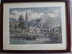 Print Amsterdam met Westerkerk en Keizersgracht, Ophalen of Verzenden