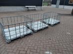 Lage ibc kratten haardhoutkrat ibc kooi container, Minder dan 3 m³, Ophalen, Overige houtsoorten, Blokken