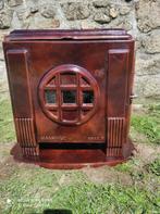 Prachtige antieke Chappee Art-deco houtkachel met onderplaat, Huis en Inrichting, Kachels, Ophalen, Gebruikt, Houtkachel, Vrijstaand