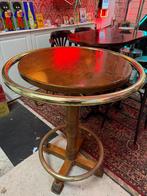 Statafel Amsterdam messing rand boven en onder hangtafel, Ophalen