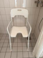 Witte douchestoel, Ophalen