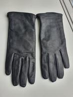 Zwarte Lederen Dames Handschoenen - Maat S - Heel Goed, Ophalen of Verzenden, Sjaal
