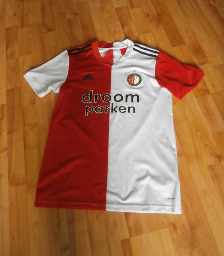 Feijenoord thuisshirt mt M Adidas Droomparken origineel, Kleding | Heren, Sportkleding, Zo goed als nieuw, Voetbal, Maat 48/50 (M)