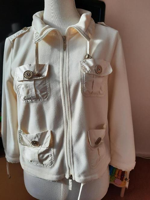 Zomerjas van AIRFIELD mt 38, Kleding | Dames, Jassen | Zomer, Zo goed als nieuw, Maat 38/40 (M), Wit, Ophalen of Verzenden