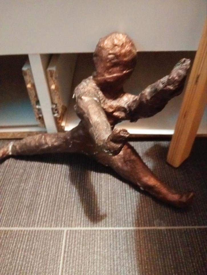 Bronzen beeld, Antiek en Kunst, Kunst | Beelden en Houtsnijwerken, Ophalen