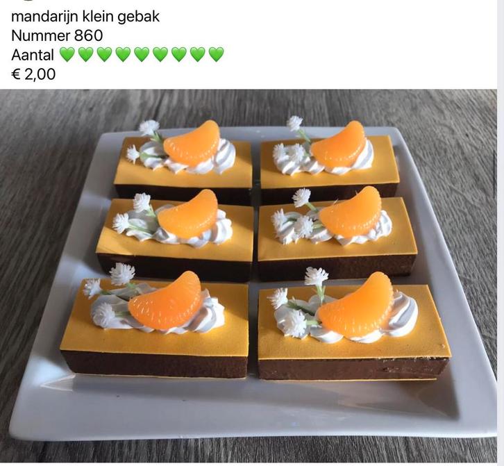 Div decoratie nep petitfour klein gebak deel 3, Huis en Inrichting, Woonaccessoires | Overige, Nieuw, Ophalen