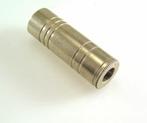 Mono 6.35mm Jack Socket in Line Nickel Plated Brass OM0885, Ophalen, Nieuw, Minder dan 2 meter, Overige kabels