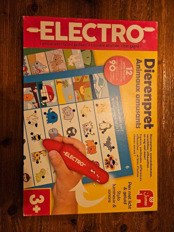 Jumbo Electro - Leerzaam en leuk!, Kinderen en Baby's, Speelgoed | Educatief en Creatief, Gebruikt, Elektronica, Ontdekken, Met licht