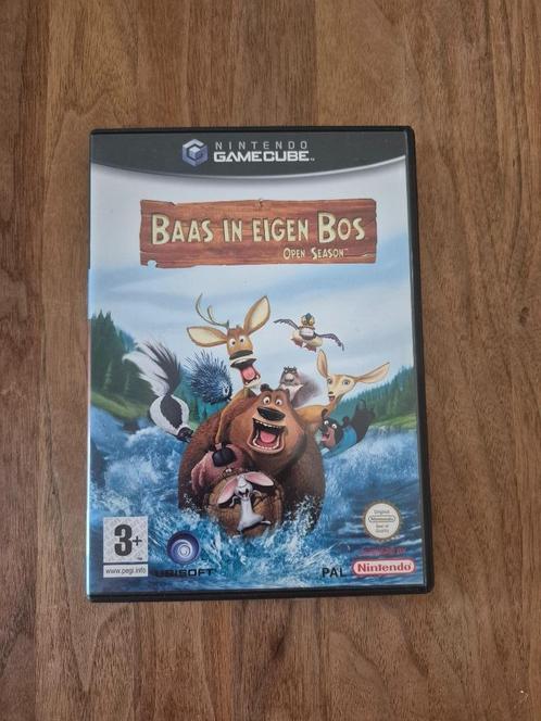 Gamecube game - Baas in eigen bos Open Season, Spelcomputers en Games, Games | Nintendo GameCube, Zo goed als nieuw, Avontuur en Actie
