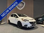 Opel Corsa 1.0 Turbo Edition Opc Line Airco.CruiseC.Navi.Ele, Auto's, Voorwielaandrijving, Gebruikt, Zwart, Wit