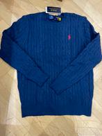Polo Ralph Lauren Blauwe Trui - Maat L - Nieuw!, Kleding | Heren, Ophalen of Verzenden, Nieuw, Maat 52/54 (L), Blauw