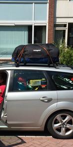 Dakkoffers soepel opvouwbaar; 4 bevestigingspunten, Auto diversen, Dakkoffers, Ophalen of Verzenden, Gebruikt