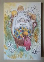 Geboortekaartje  Brigitte 12-11-1986, Unicef 5461, Verzamelen, Geboortekaartjes en Visitekaartjes, Ophalen of Verzenden, 1980 tot 1990